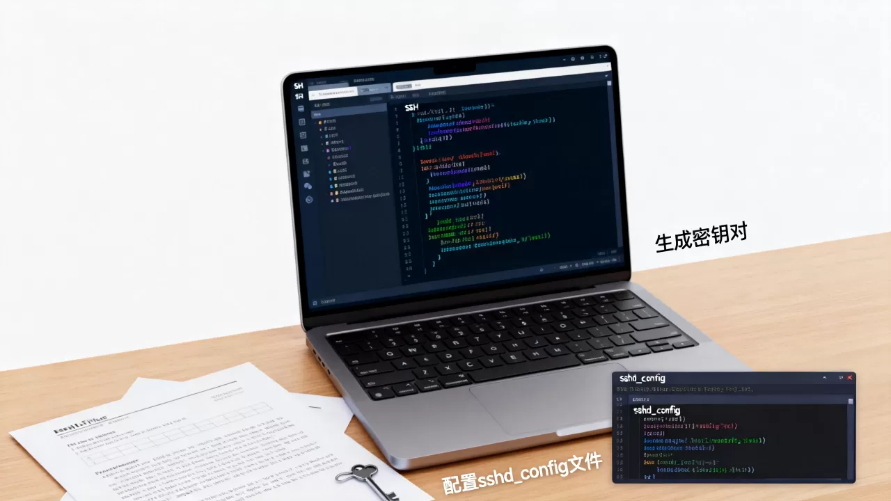 如何配置SSH仅允许密钥登录，SSH安全设置方法？