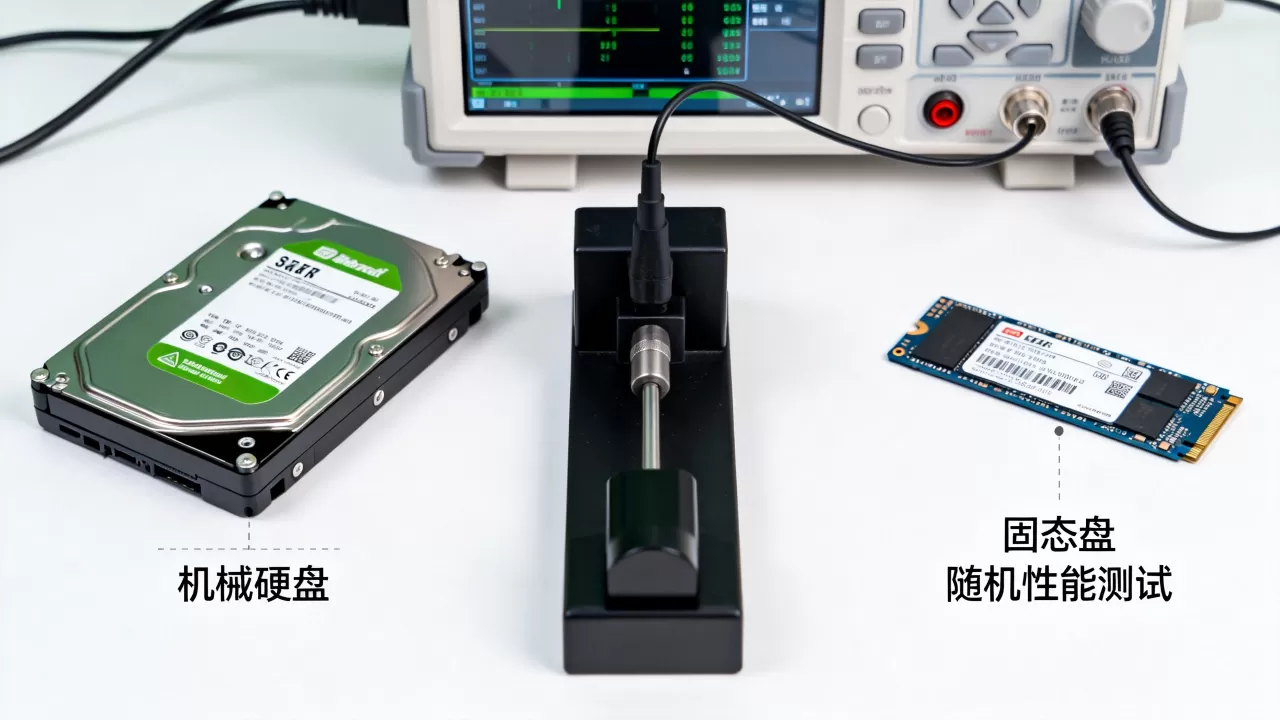 使用基准测试对比机械硬盘与固态盘随机性能 使用基准测试对比机械硬盘与固态盘随机性能