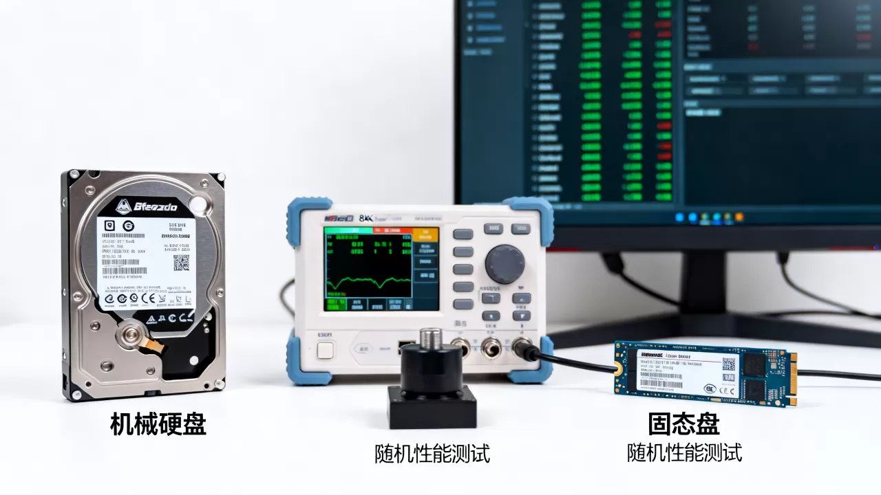 使用基准测试对比机械硬盘与固态盘随机性能 使用基准测试对比机械硬盘与固态盘随机性能