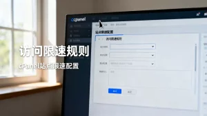 如何在cPanel面板为站点单独设置访问限速规则？，cPanel站点限速配置教程