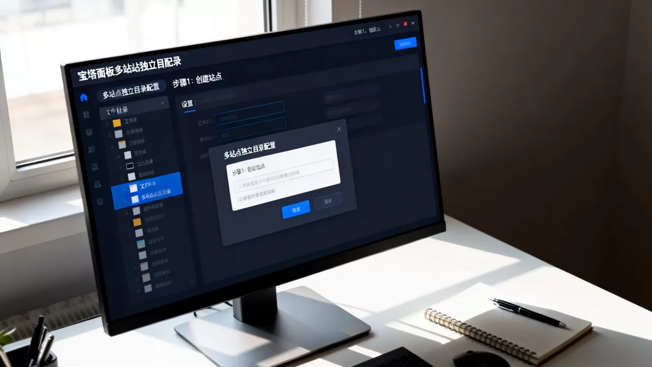 宝塔面板多站点独立目录怎么配置,宝塔面板多站点独立目录配置教程 宝塔面板多站点独立目录怎么配置,宝塔面板多站点独立目录配置教程