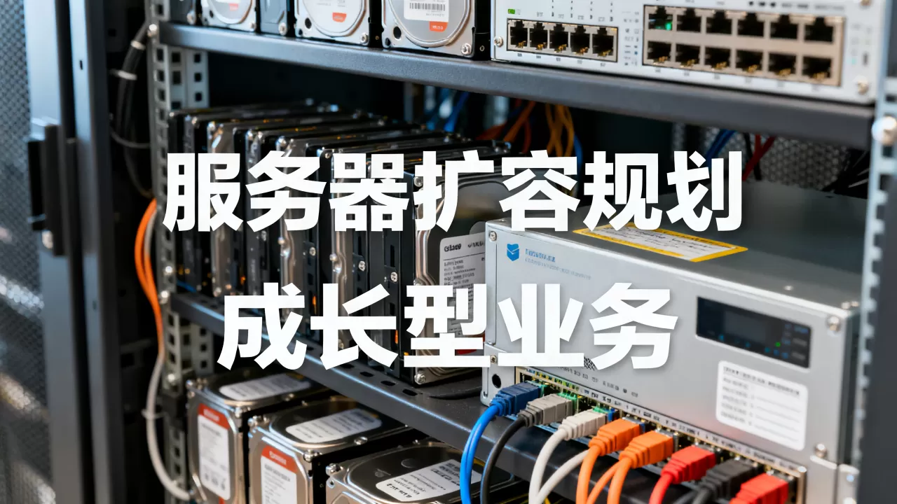 成长型业务服务器扩容路径提前规划 成长型业务服务器扩容路径提前规划