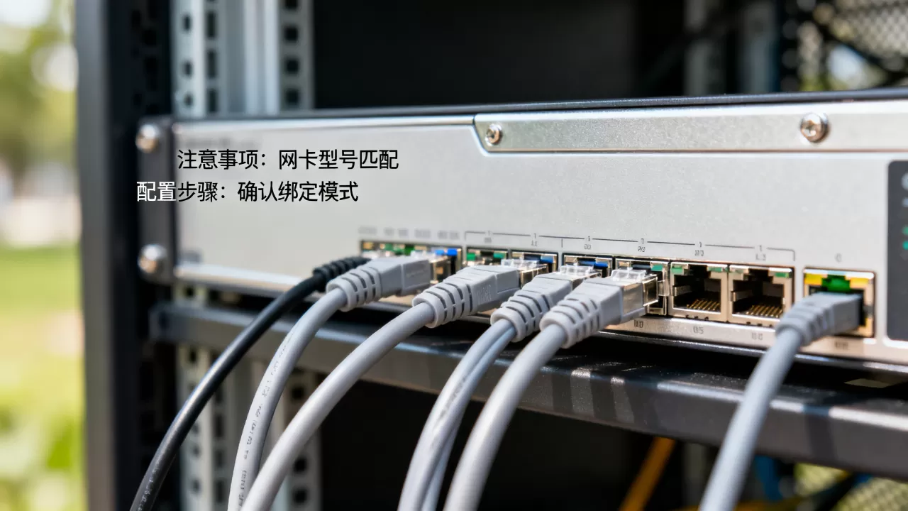虚拟化宿主网卡绑定配置要注意哪些
