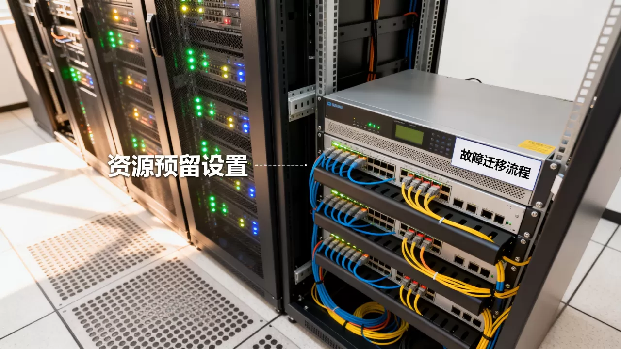 虚拟化环境服务器故障迁移资源预留如何实现，预留资源怎么设置？