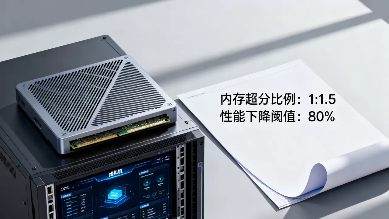 虚拟化场景服务器内存超分比例设置多少合适，虚拟机性能下降怎么办？