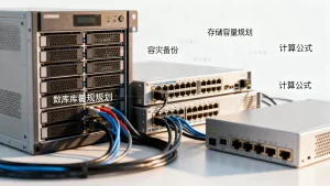 数据库容灾备份服务器存储容量怎么规划？容灾备份存储容量计算公式