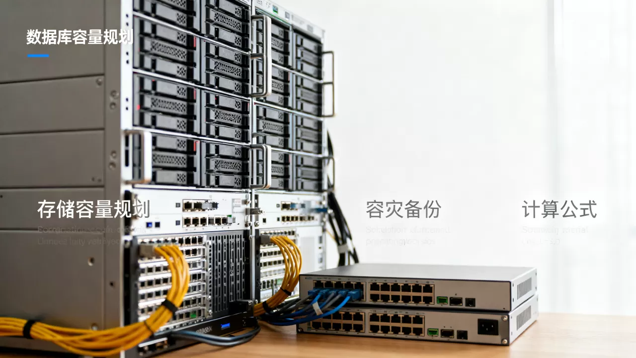 数据库容灾备份服务器存储容量怎么规划？容灾备份存储容量计算公式