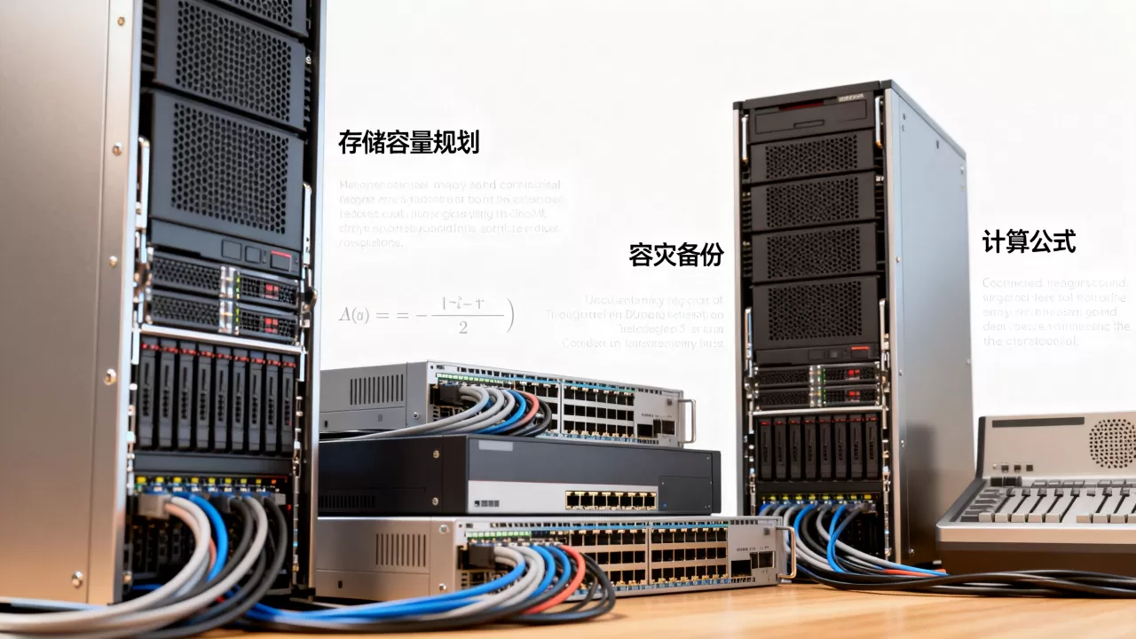 数据库容灾备份服务器存储容量怎么规划？容灾备份存储容量计算公式