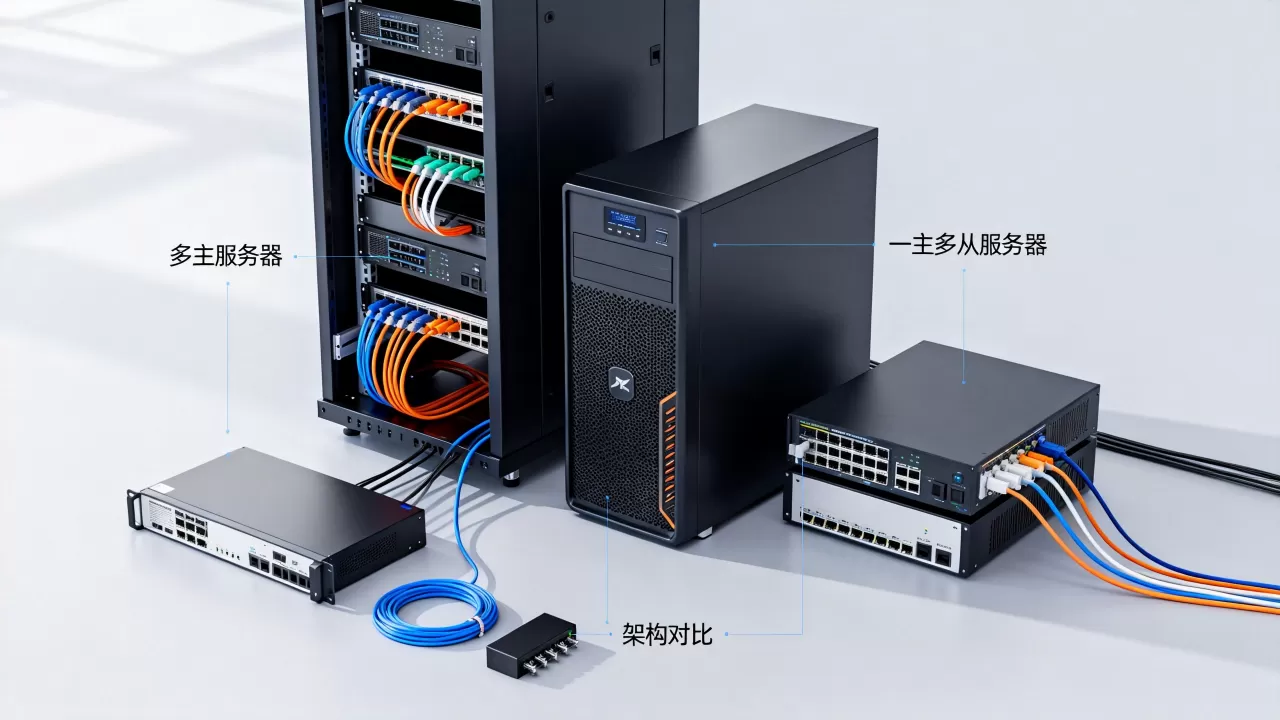 多主与一主多从服务器选型有何区别?如何避免选错架构 多主与一主多从服务器选型有何区别?如何避免选错架构