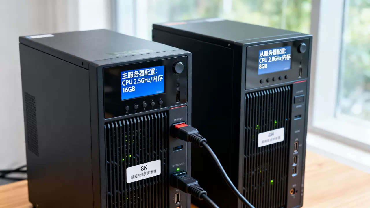 读写分离架构主从服务器配置差异如何确定，主从服务器配置不一样怎么设置