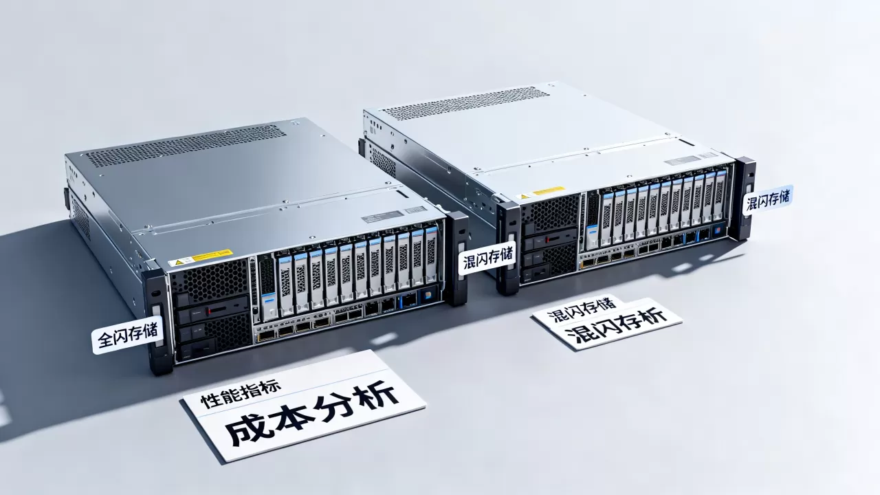 全闪与混闪存储服务器方案选型对比,性能和成本怎么平衡? 全闪与混闪存储服务器方案选型对比,性能和成本怎么平衡?