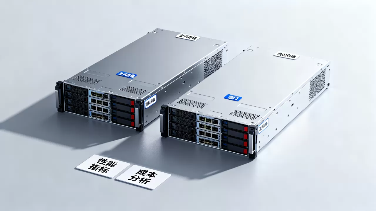 全闪与混闪存储服务器方案选型对比,性能和成本怎么平衡? 全闪与混闪存储服务器方案选型对比,性能和成本怎么平衡?