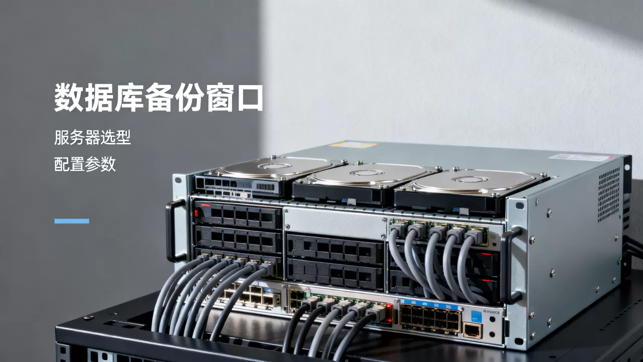 数据库备份窗口如何指导服务器选型，服务器配置怎么选合适