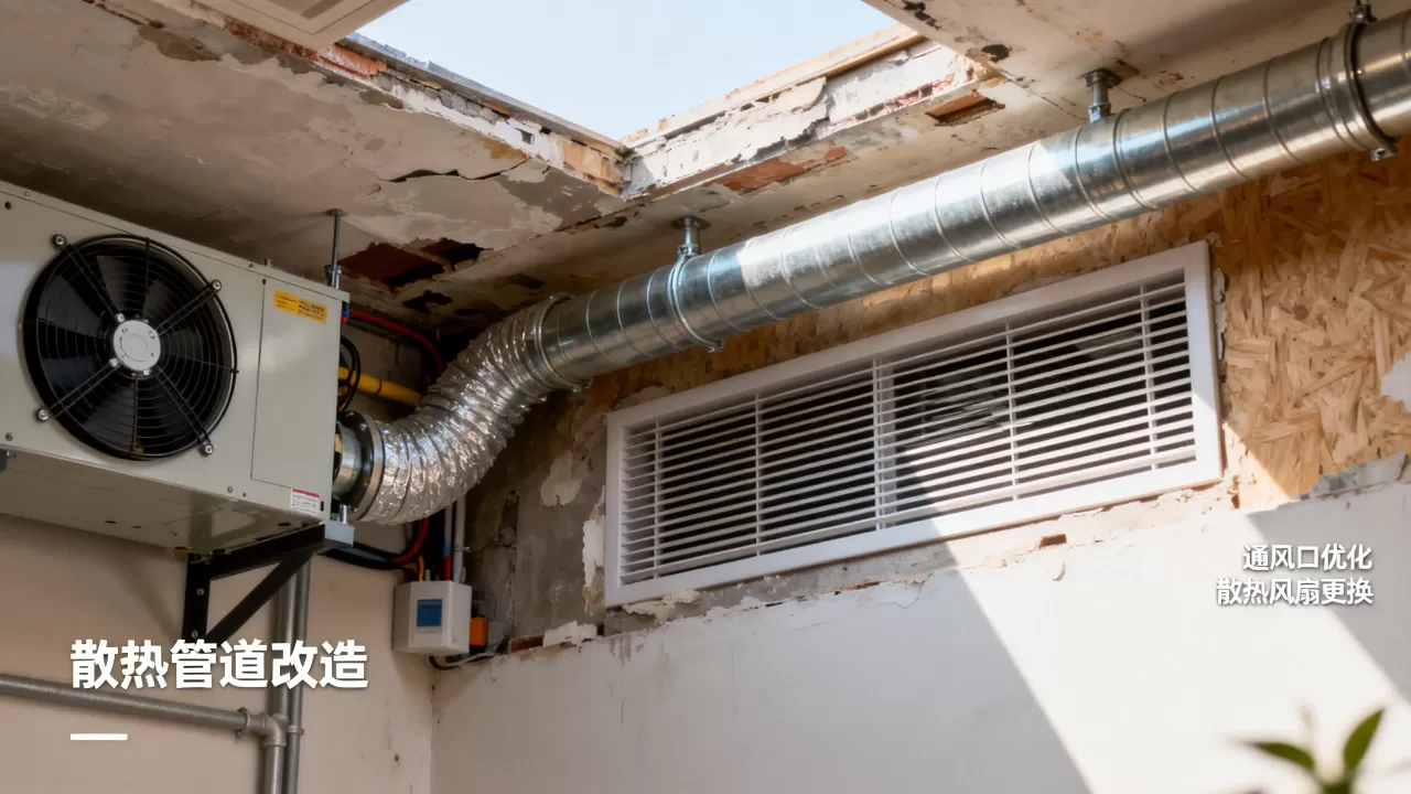 老旧机房改造散热的常见切入点 老旧机房改造散热的常见切入点
