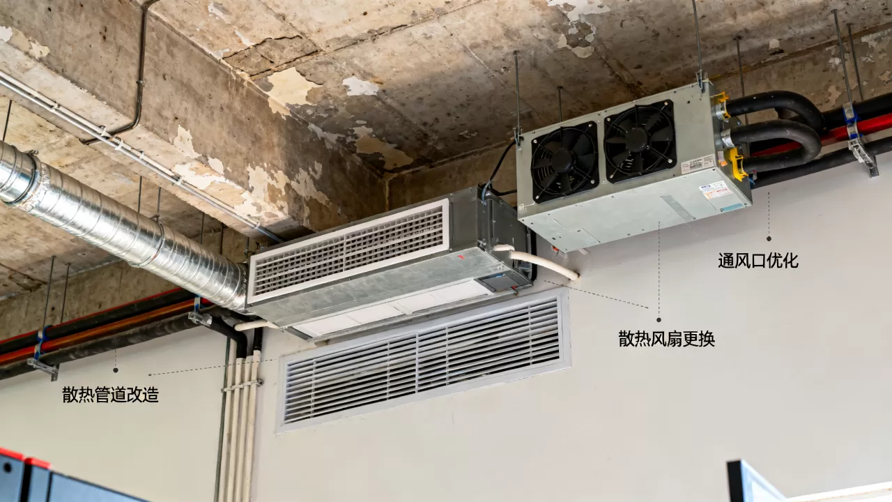 老旧机房改造散热的常见切入点 老旧机房改造散热的常见切入点