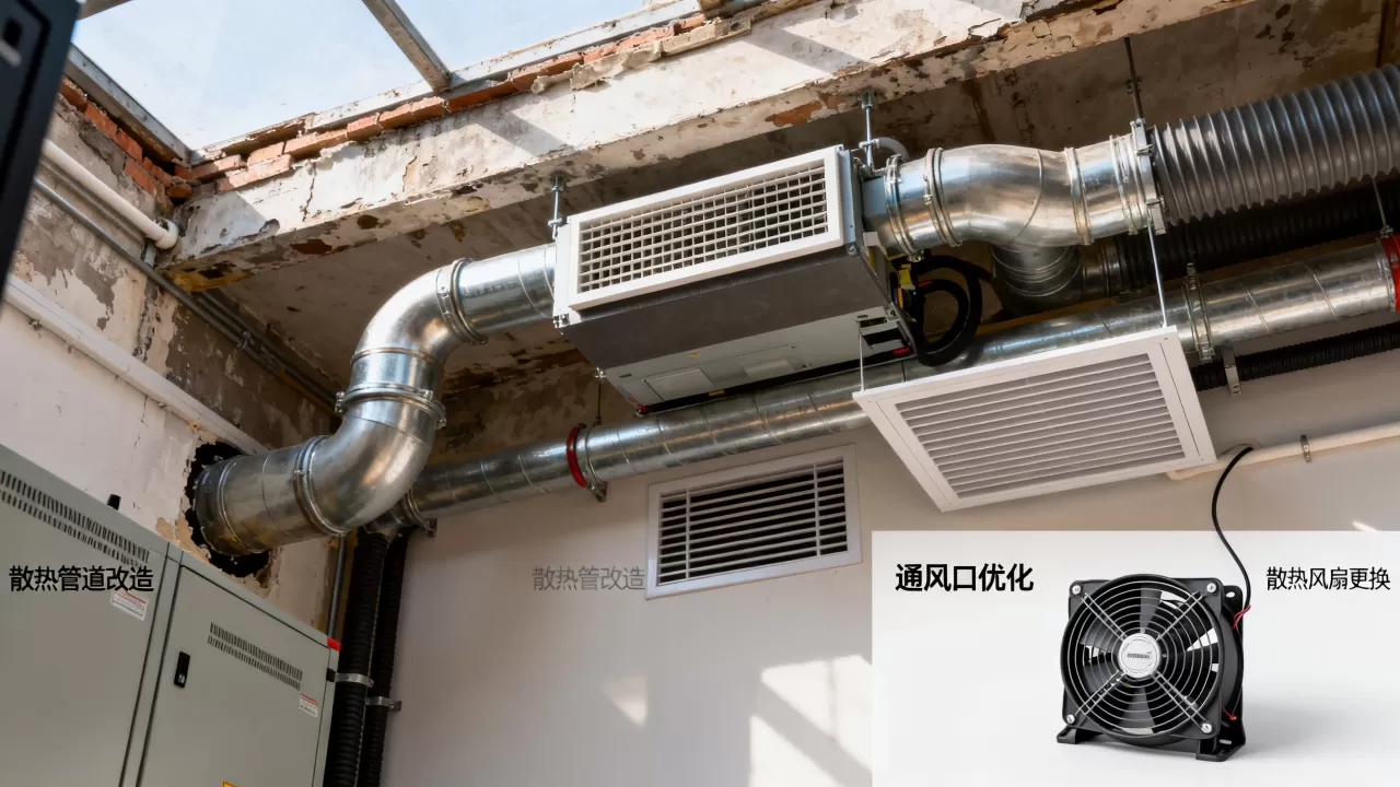 老旧机房改造散热的常见切入点 老旧机房改造散热的常见切入点