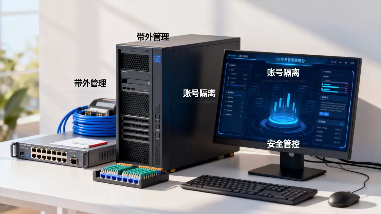 带外管理账号隔离有哪些常规做法，如何实现安全管控？