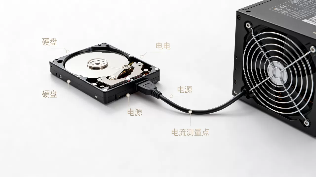 硬盘顺序上电对电源冲击大吗，硬盘上电瞬间电流怎么算