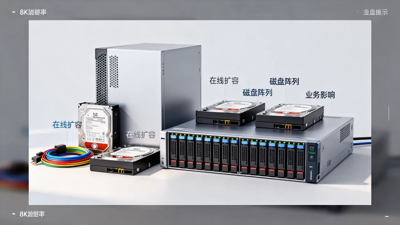 在线扩容磁盘阵列会不会影响业务