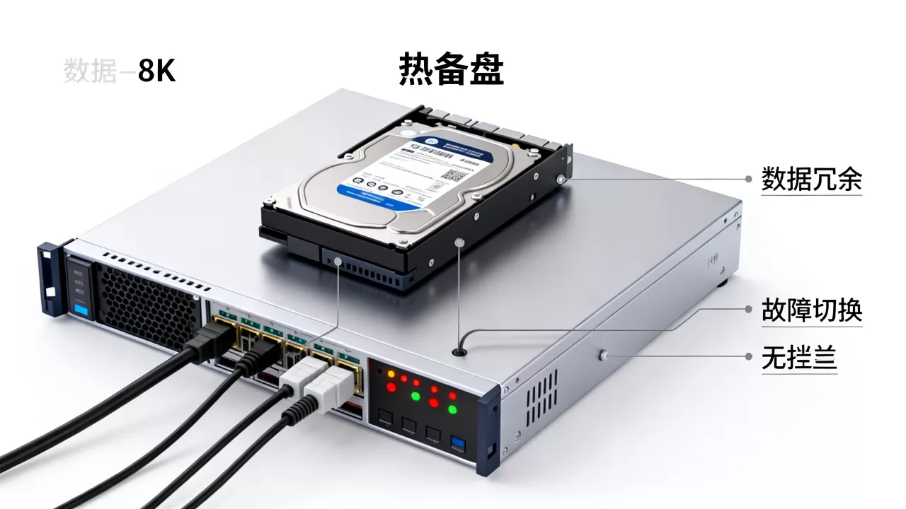 热备盘在磁盘阵列中的作用是什么，磁盘阵列热备盘怎么设置？
