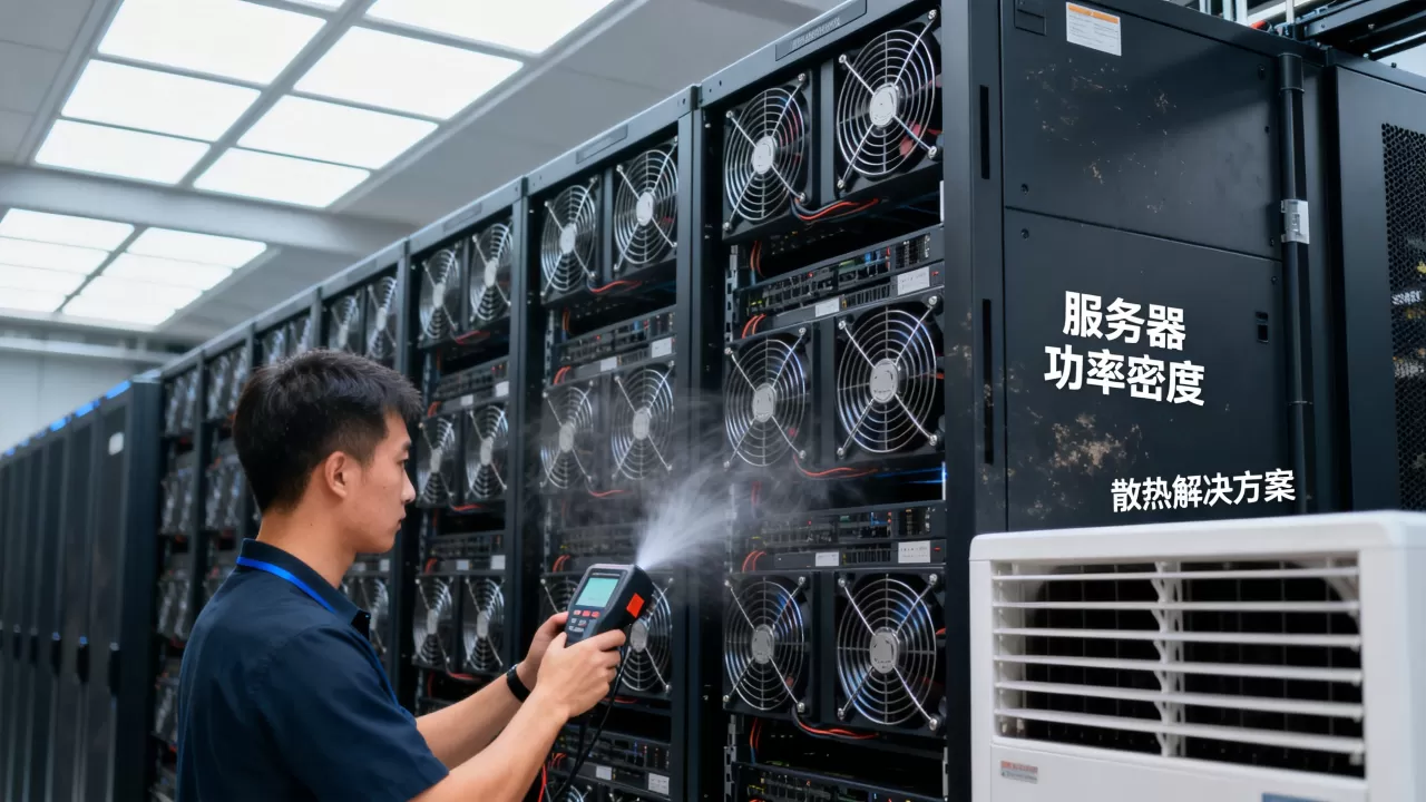 服务器功率密度上升带来哪些挑战,数据中心散热如何应对高密度部署 服务器功率密度上升带来哪些挑战,数据中心散热如何应对高密度部署