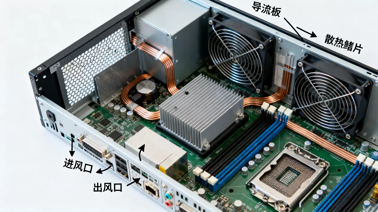 服务器风冷散热风道设计原理是什么?风道设计要点有哪些 服务器风冷散热风道设计原理是什么?风道设计要点有哪些