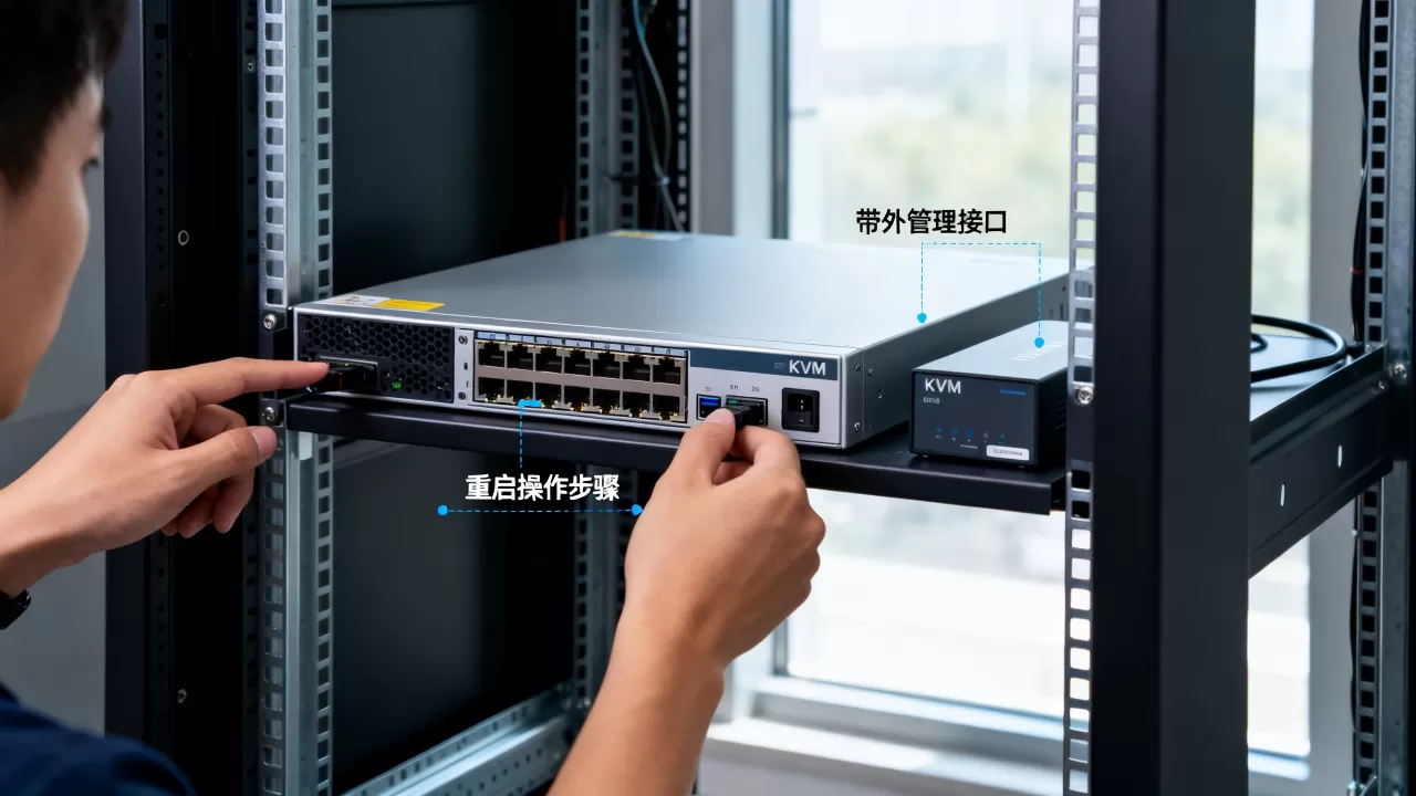 服务器宕机后如何用带外管理重启，服务器重启的简便方法