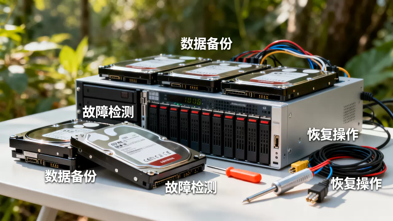 硬盘故障后磁盘阵列如何保护数据,数据恢复要注意什么 硬盘故障后磁盘阵列如何保护数据,数据恢复要注意什么