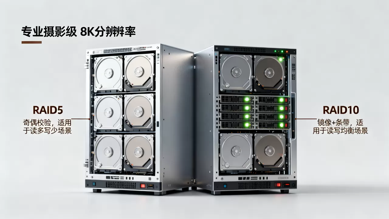 磁盘阵列不同级别适用场景比较,RAID5和RAID10怎么选? 磁盘阵列不同级别适用场景比较,RAID5和RAID10怎么选?