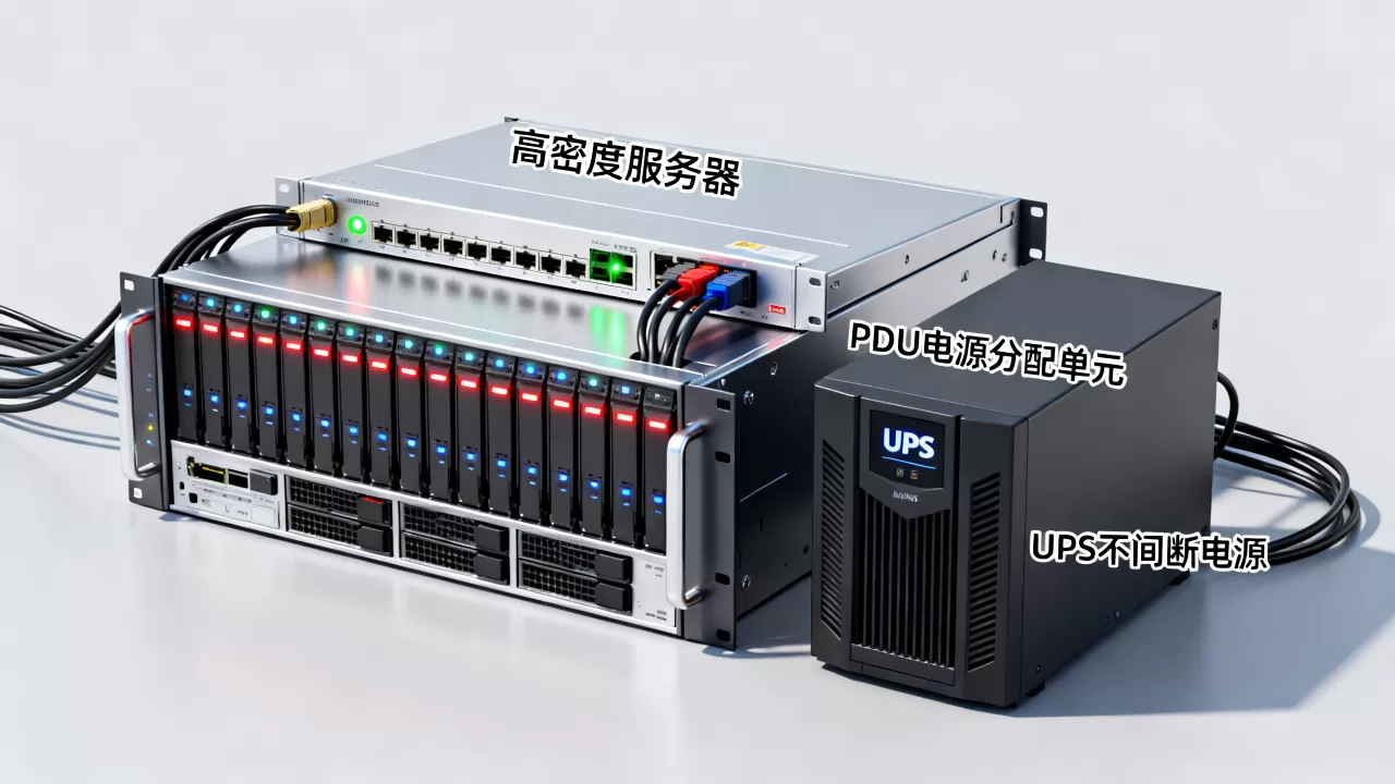 高密度服务器对供电有什么要求，机房供电配置方案