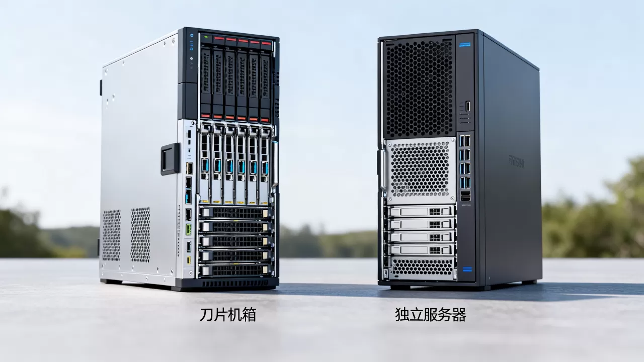 刀片机箱与独立服务器怎么选择，性价比高的服务器方案推荐？