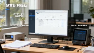 变更操作前后为什么要做配置比对确认？配置比对确认步骤详解