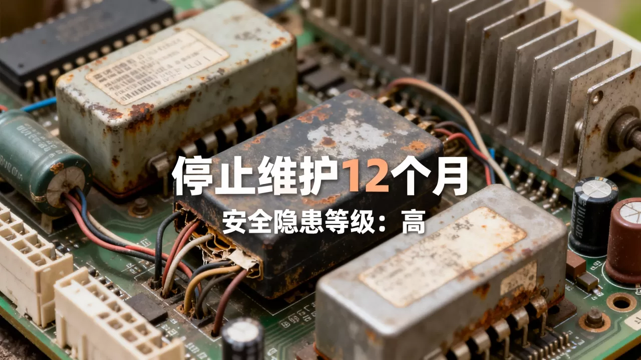 老旧组件停止维护后风险会逐步升高吗,安全隐患有多大? 老旧组件停止维护后风险会逐步升高吗,安全隐患有多大?