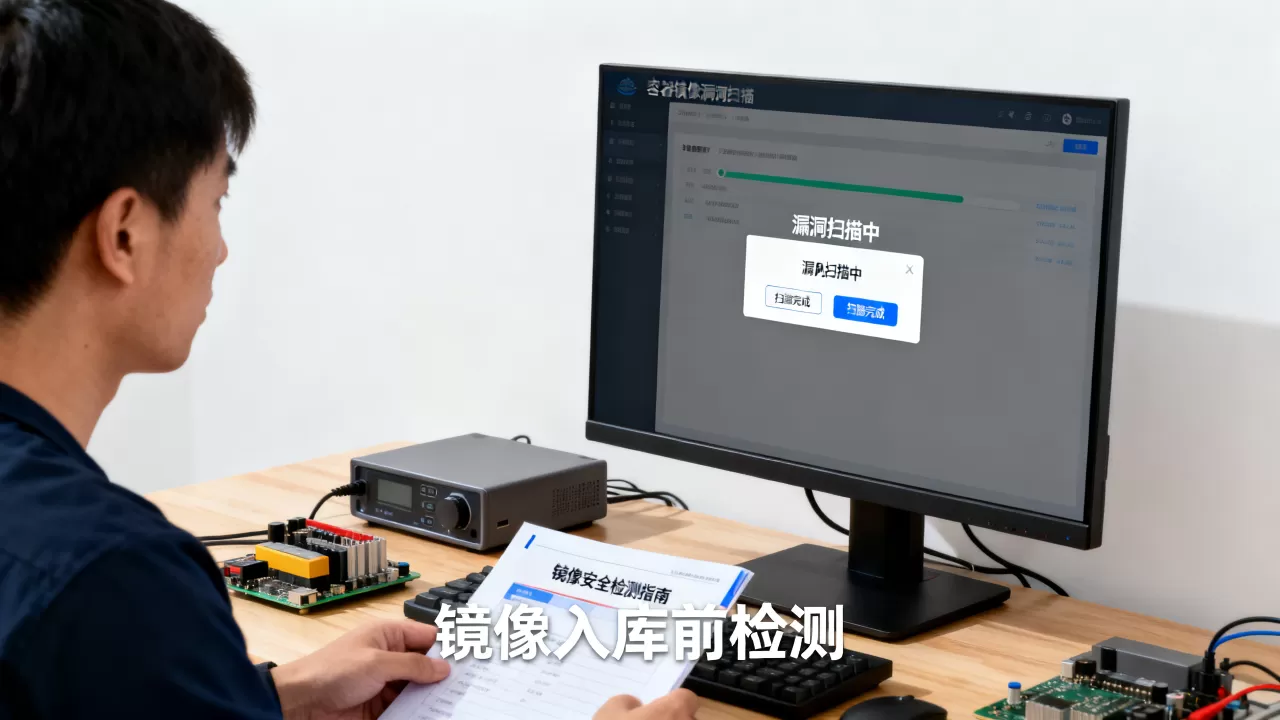 容器镜像入库前要做漏洞扫描吗，漏洞扫描怎么做？