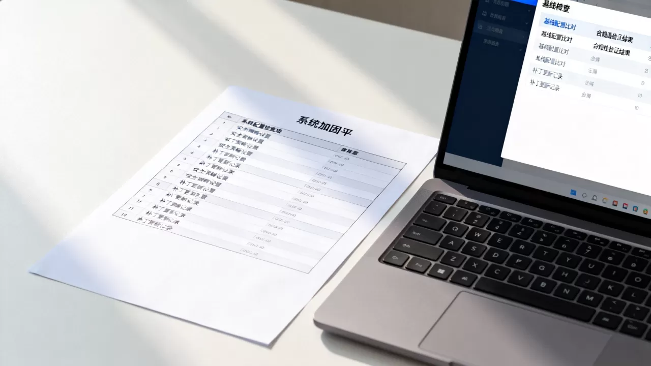 系统加固清单可作为基线核查的参照吗？如何利用系统加固清单进行基线核查？