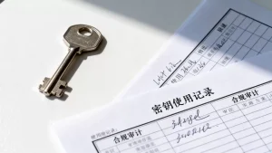 密钥使用过程留痕是合规审计的基础