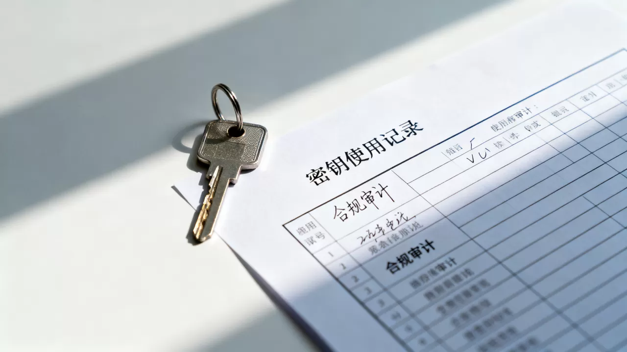 密钥使用过程留痕是合规审计的基础
