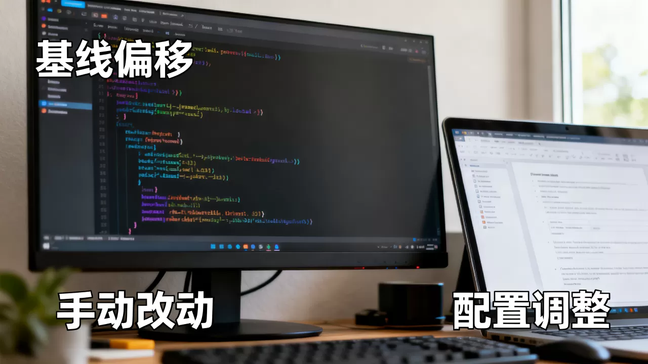 为什么配置基线偏移往往来自手动改动，怎么办？