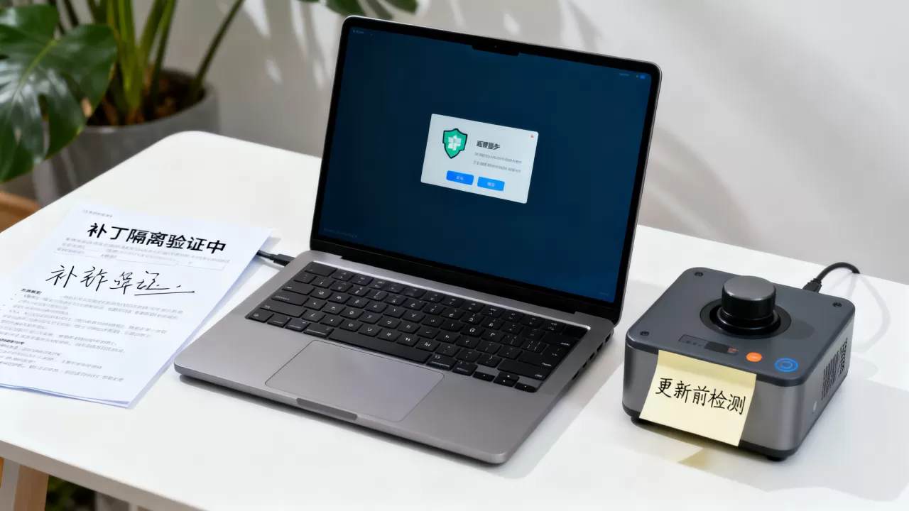 补丁更新前必须隔离验证吗？补丁更新安全操作指南