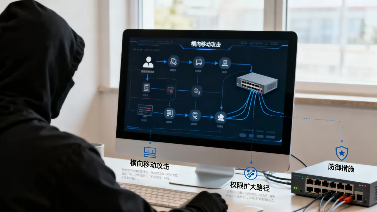 横向移动是攻击者扩大权限的常见路径？，横向移动攻击如何防御？