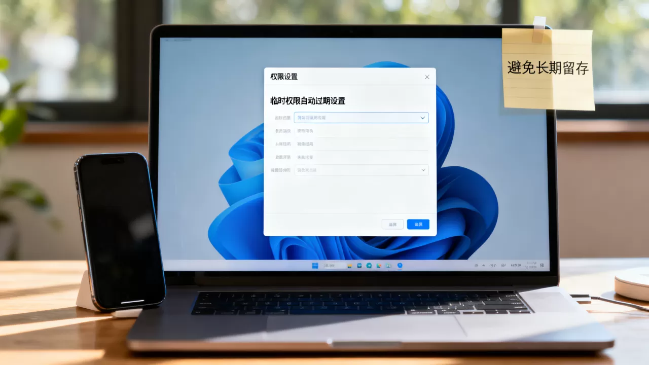 临时权限应设置自动过期避免长期留存吗，临时权限自动过期怎么设置？