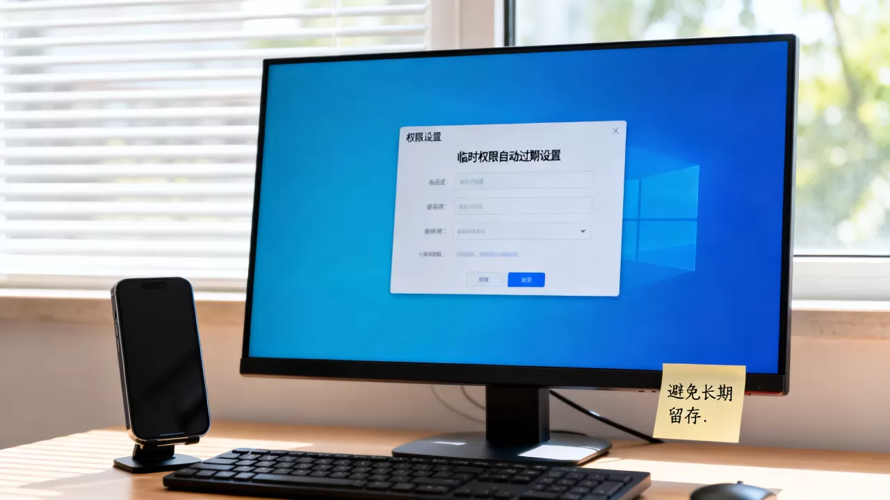 临时权限应设置自动过期避免长期留存吗，临时权限自动过期怎么设置？
