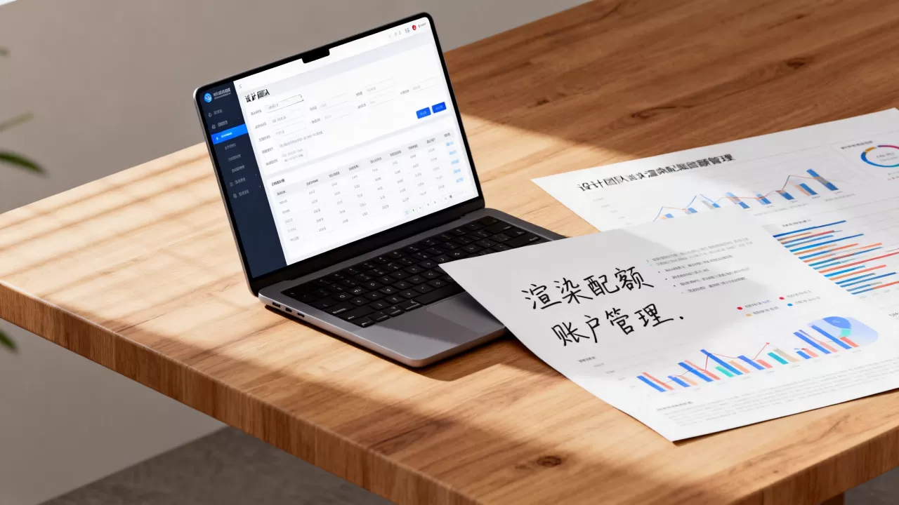 设计团队渲染账户的配额管理方案 设计团队渲染账户的配额管理方案