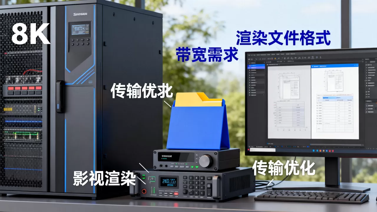 影视渲染交付格式与带宽有何关联？渲染文件传输带宽不够怎么解决？