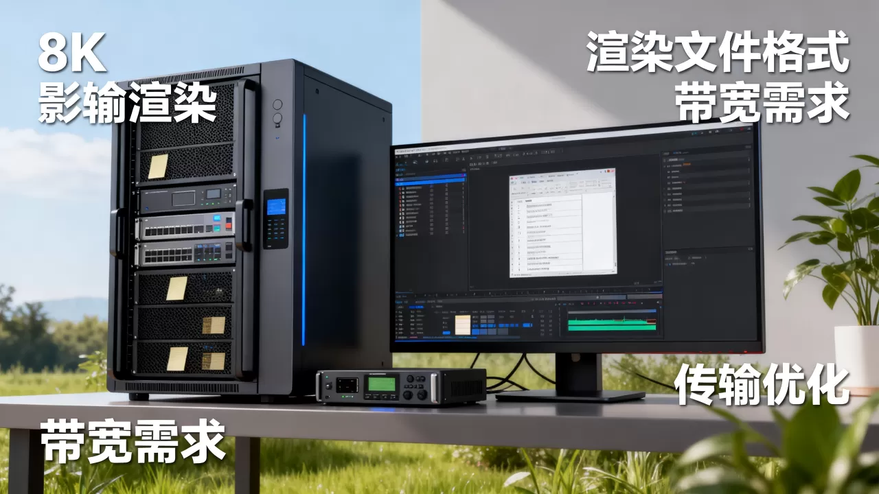 影视渲染交付格式与带宽有何关联？渲染文件传输带宽不够怎么解决？