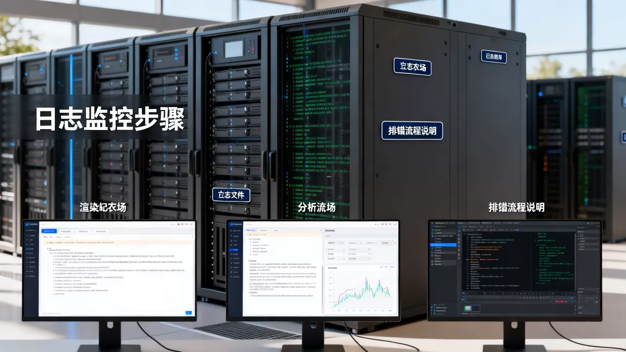渲染农场日志监控与排错的标准流程是什么？日志分析怎么做？