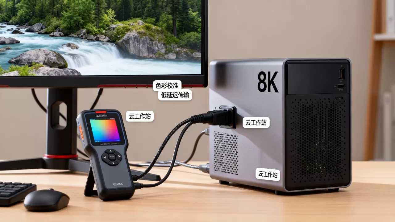 云工作站色彩准确吗？低延迟显示如何实现，云工作站色彩准确低延迟方案