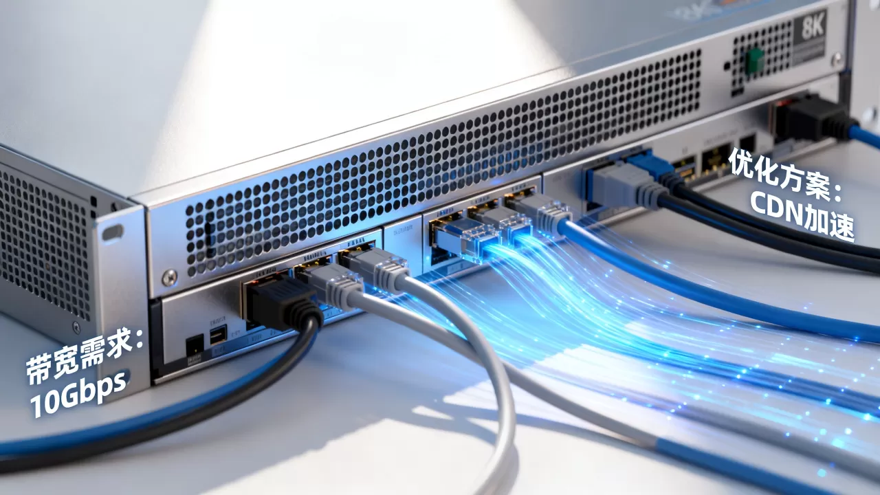 高分辨率贴图批量传输需要多大带宽？带宽不够怎么办，如何优化传输效率