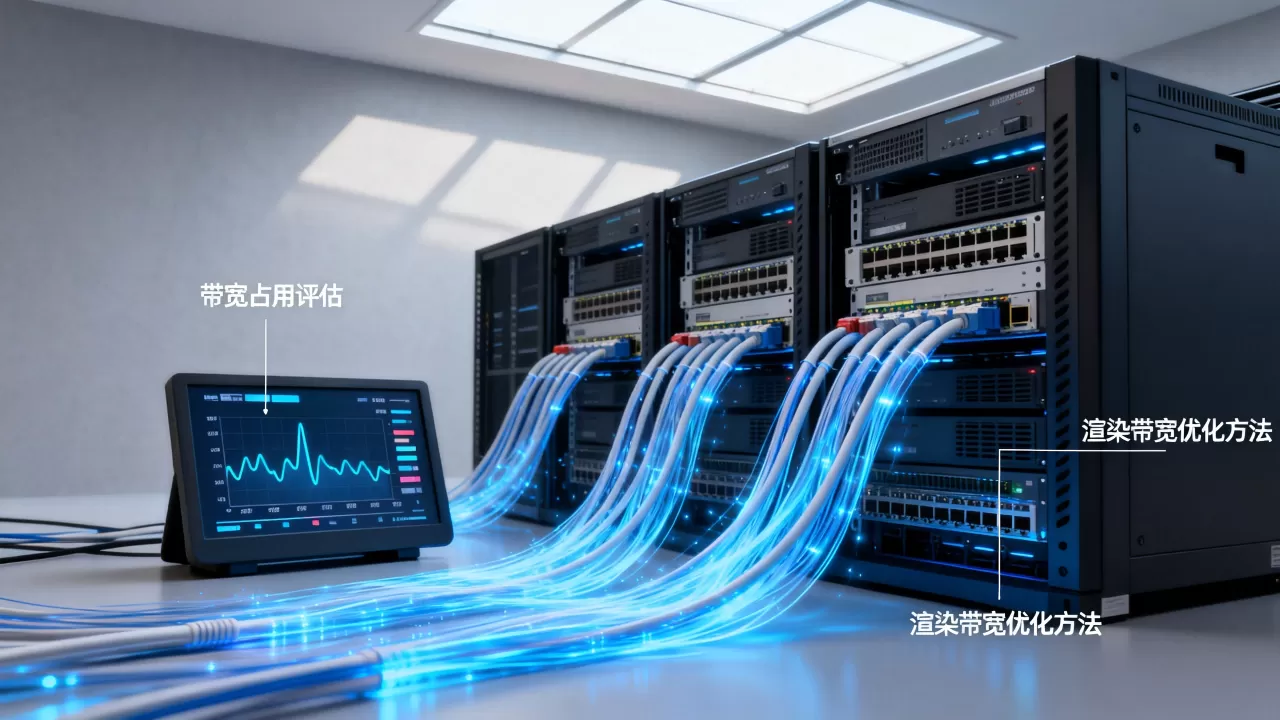 渲染结果回传时带宽占用如何评估？渲染带宽优化方法