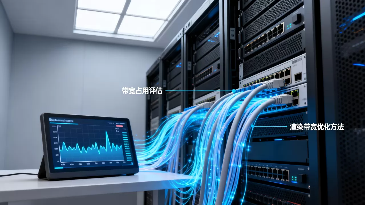 渲染结果回传时带宽占用如何评估？渲染带宽优化方法